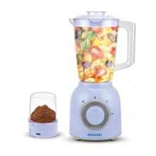 SONASHI BLENDER EN PLASTIQUE 1.5L AVEC TASSE INCASSABLE 500W SB-161N