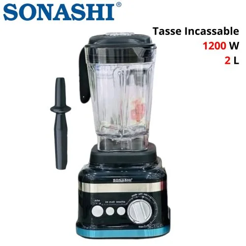 SONASHI BLENDER PROFESSIONELLE 2L 1200W INCASSABLE SB-207