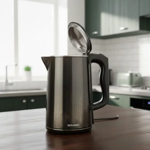 SONASHI BOUILLOIRE BLEUE 1.8L ET 1500 W 1.8 SKT-1818