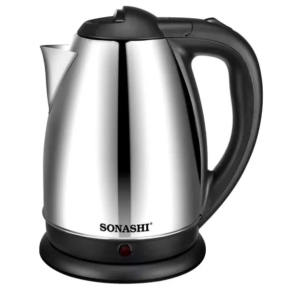 SONASHI BOUILLOIRE EN INOX 1.8L avec arrêt automatique 1.8 SKT-1804