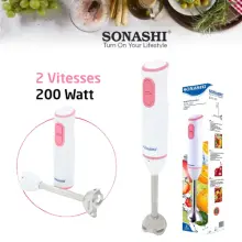SONASHI BRAS MIXEUR 200W et 2 vitesses SHB-182