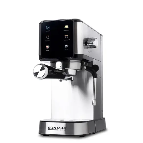 SONASHI COFFEE MAKER d'une puissance  de 1350W et pression de 20 bars  SCM-4983