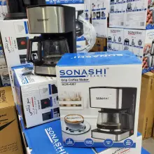 SONASHI COFFEE MAKER 0.8L et une verseuse en verre SCM-4987
