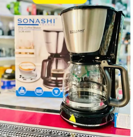 SONASHI COFFEE MAKER 1000W et 1L  SCM-4989