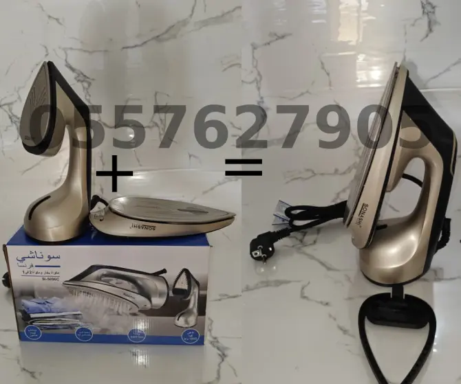 Sonashi DEFROISSEUR ET FER AREPASSE 2EN1 SI-5096