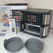 Sonashi friteuse a air numerique 10.5L SAF-115