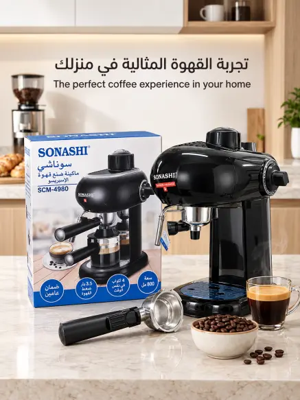 Sonashi machine a café espresso scm-4980