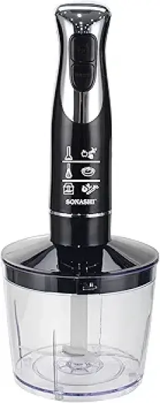 Sonashi mixeur a main avec corps en plastique 3en1 600w shb-187jcw