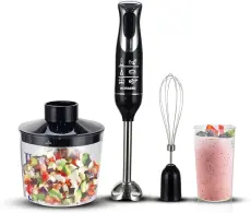 Sonashi mixeur a main avec corps en plastique 3en1 600w shb-187jcw