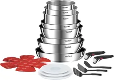 Tefal - Ingenio Emotion Batterie de cuisine Acier Inoxydable - 20 pièces l897k04