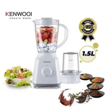 Kenwood blender smoothie 1.5L avec moulin multifonction et fonction glace 350W BLP05.150WH