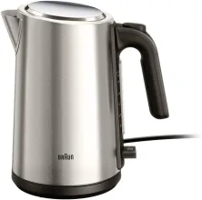 Braun Bouilloire Inox 1.7L RapidBoil ébullition Rapide 45s WK 5200