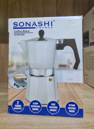Sonashi presse a café capacité de 9 tasses scm-009