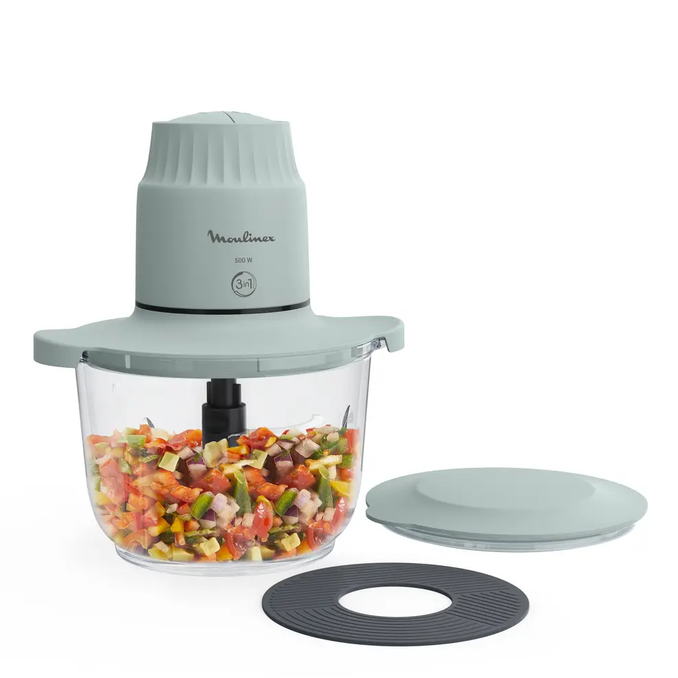 Moulinex Hachoire en inox choppeo DJ603110