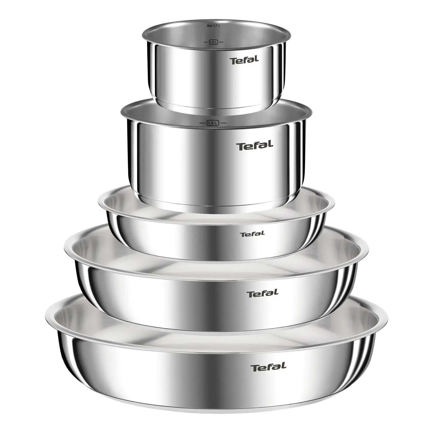 Set Batterie De Cuisine 13Pcs Inox Tefal L896SD04