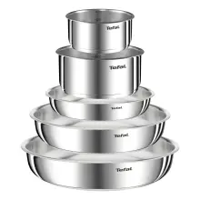 Set Batterie De Cuisine 13Pcs Inox Tefal L896SD04