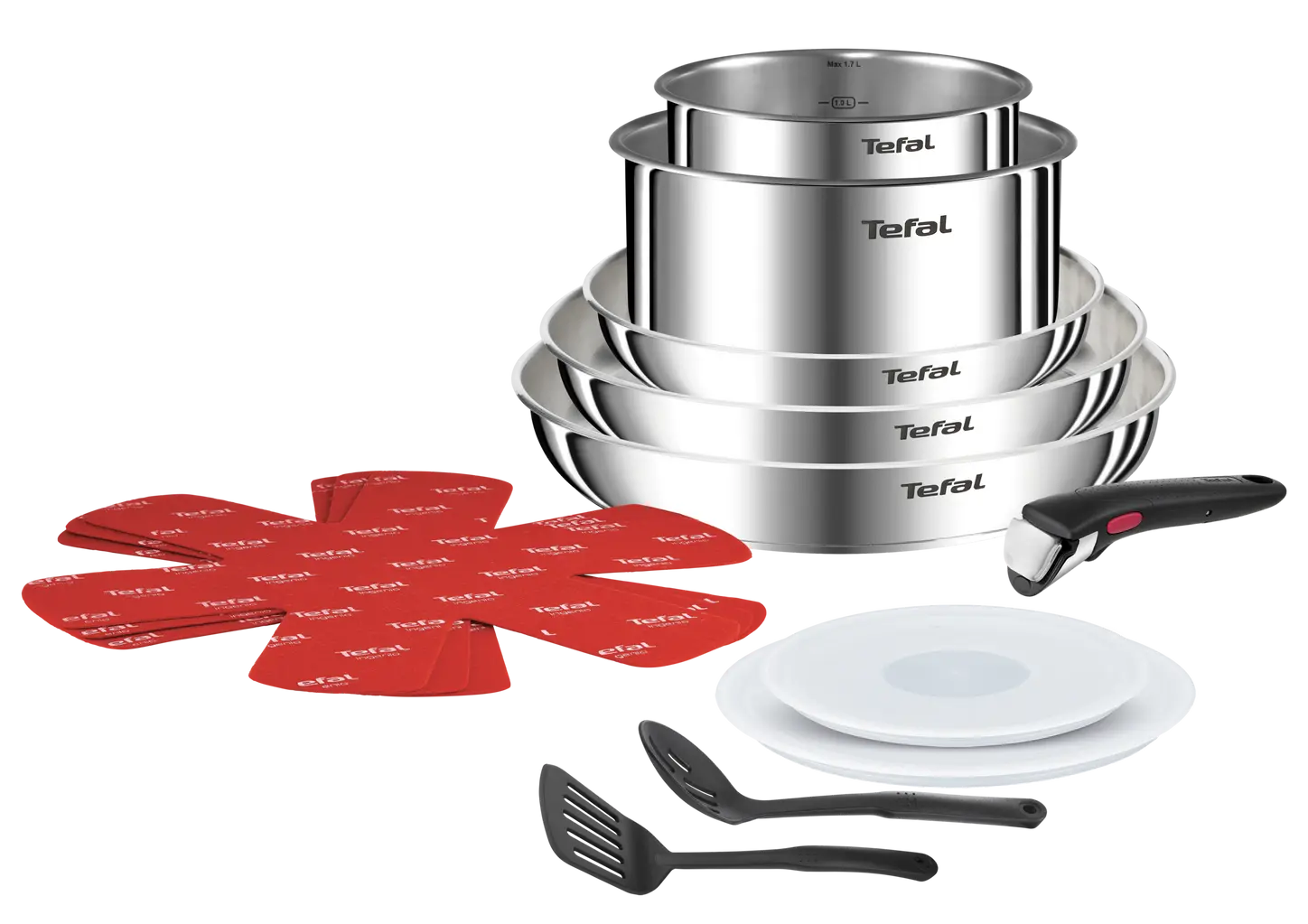 Set Batterie De Cuisine 13Pcs Inox Tefal L896SD04