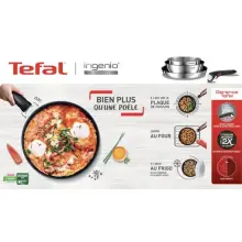Tefal Set Batterie De Cuisine 8Pcs Ingenio Emotion  L8968S04
