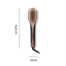 Brosse vapeur Réparatrice Rowenta Hair Therapist Or Rose - CF9940F0