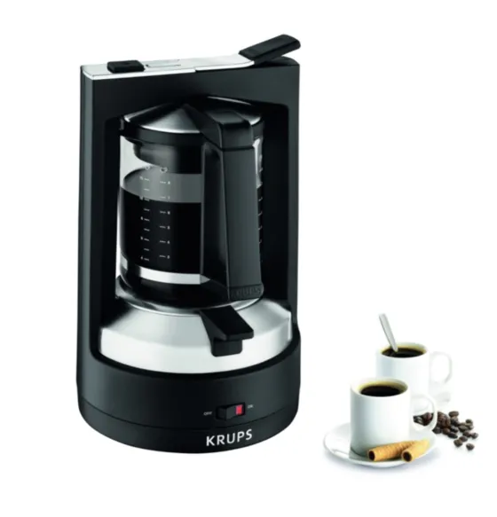 Krups Cafetière à filtre T8 850 watts Arrêt automatique 8 à 12 tasses KM468910
