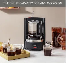 Krups Cafetière à filtre T8 850 watts Arrêt automatique 8 à 12 tasses KM468910