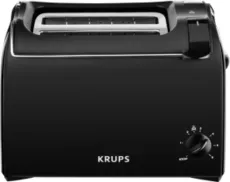 Krups grill pain Crumb Box 6 Toast Levels Lifting Function 2 Slots for 2 Slices 700W Pro Aroma KH1518