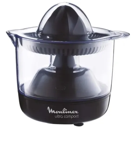 Moulinex Presse Agrumes Electrique 25W 0,45L Noir Ultra Compact PC120870