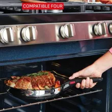 Tefal Batterie De Cuisine 13Pcs Inox Avec Poignée Amovible Induction Ingenio Emotion Tefal L896SD04