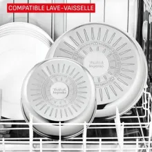 Tefal Batterie De Cuisine 13Pcs Inox Avec Poignée Amovible Induction Ingenio Emotion Tefal L896SD04