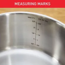 Tefal Batterie de cuisine 7 pièces Comfort Max Tous feux dont induction C972S544