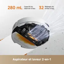 Dream D20 air plus aspirateur laveur blanc