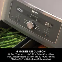 Air Fryer Ninja DualZone 9.5L  6-en-1 Gris friteuse DZ400EU