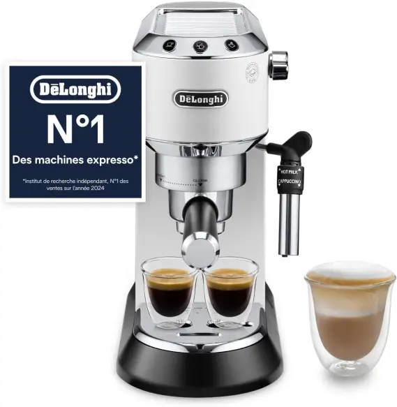 delonghi dedica ec685w machine a café