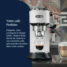 delonghi dedica ec685w machine a café
