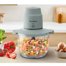 Moulinex Hachoir Électrique Polyvalent 500W Avec 4Lames En Inox Et Bol En Verre 2L Choppeo DJ603110