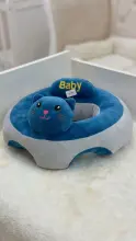 Siège soutien bébé en peluche (كرسي دعم الطفل من القماش المخملي