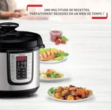 Tefal Cy505ee0 Appareil Multi-cuissons 3,8 L Noir, Argent