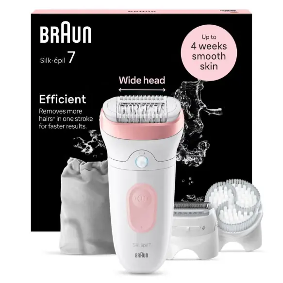 Braun Silk-épil 7  'épilateur électrique  4-en-1 SE7-060