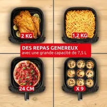 Moulinex friteuse air fryer soleil  7.5L  EZ866F0