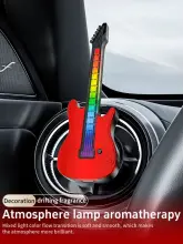 Diffuseur de parfum voiture en forme de guitare LED