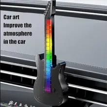 Diffuseur de parfum voiture en forme de guitare LED