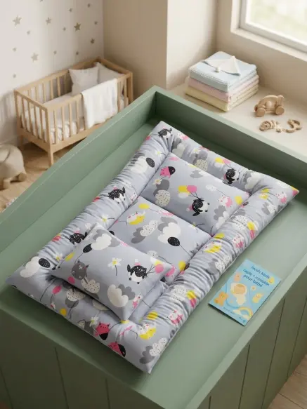 Matelas + coussin pour bébé