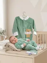 Combinaison Bébé Velours