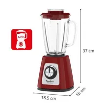 Moulinex BlendForce LM430510 Blender - 800W - 3 vitesses - 1,75L