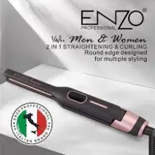 Enzo Lisseur & Fer à Boucler 2en1 EN-4003