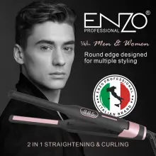 Enzo Lisseur & Fer à Boucler 2en1 EN-4003