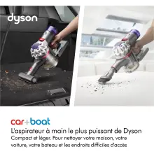Dyson Car+Boat  Aspirateur à main  Gris anthracite sans fil