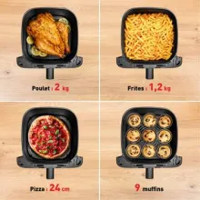 Tefal Easy Fry Mega EY855BE0 Air Fryer - 8 programmes - 7.5 L