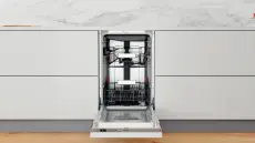 Whirlpool Lave-vaisselle encastrable 45cm 6ème sens WSIO 3034 PFEX