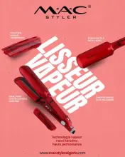 MAC Styler lisseur professionnel à vapeur et kératine MC-2800